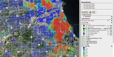 Σικάγο γυρίσματα hotspots χάρτης