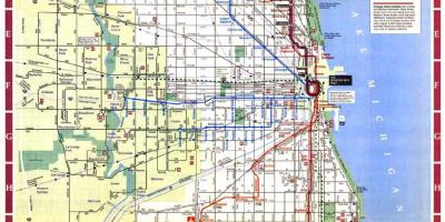 Chicago area code χάρτης