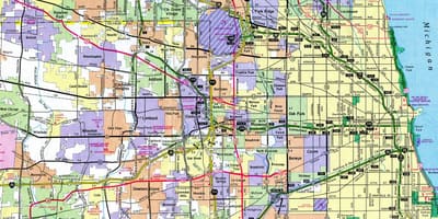 Χάρτης της interstate 90