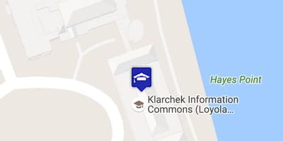 Χάρτης της Loyola university Chicago