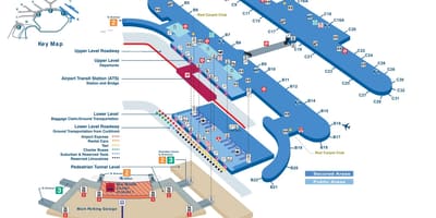 Χάρτης της O Hare terminal 1