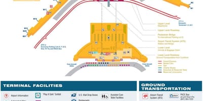 Χάρτης της O Hare terminal 5